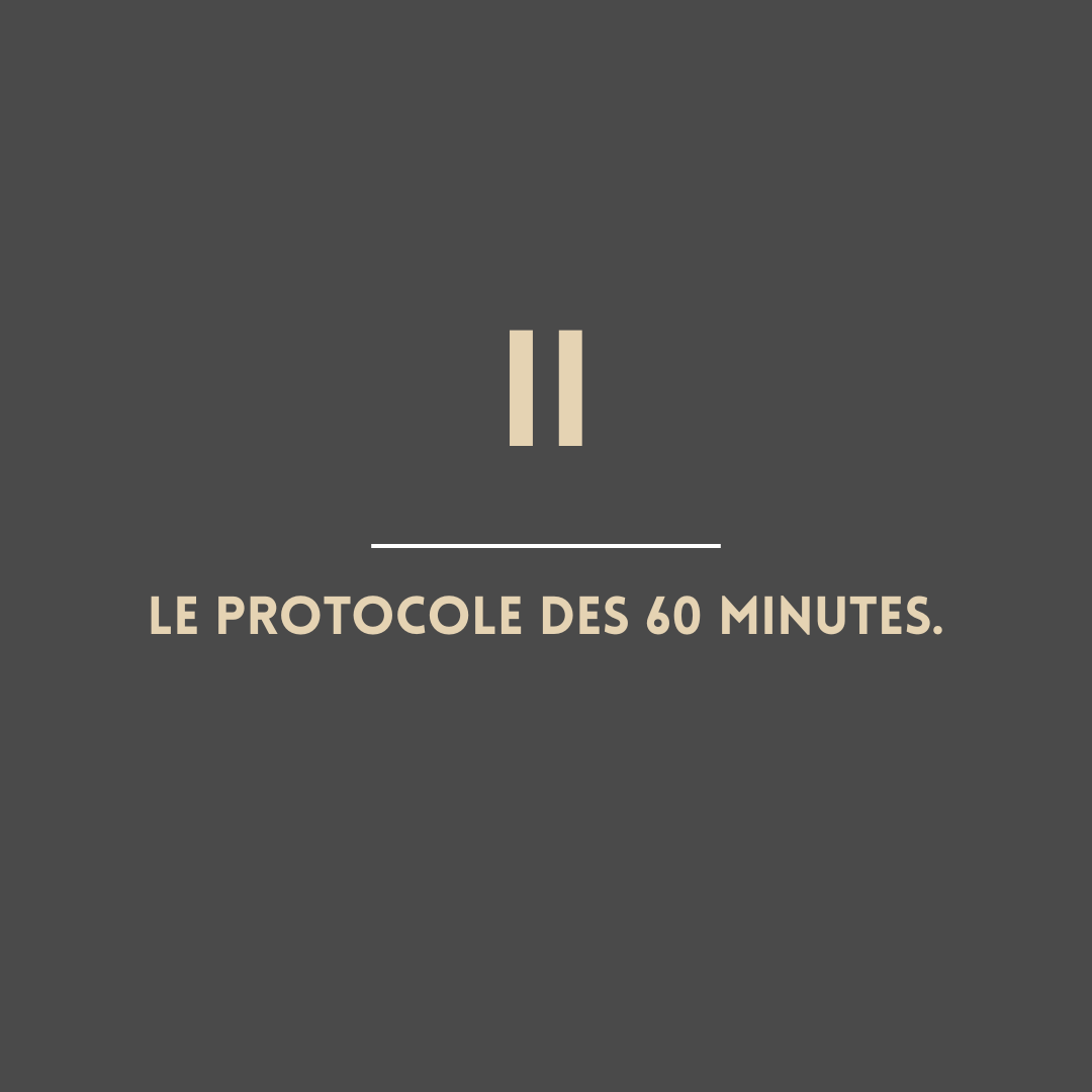 Le protocole des 60 minutes