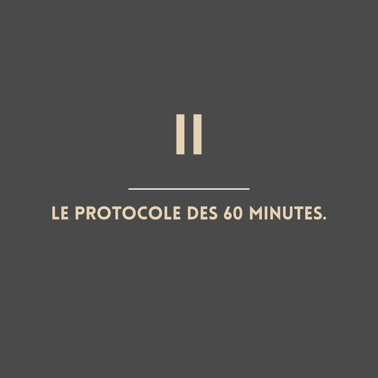 Le protocole des 60 minutes